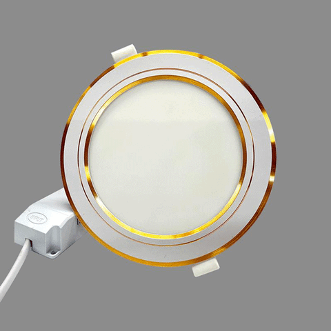 Đèn LED Downlight Nanoco siêu mỏng viền vàng- IP20 NSD09CG110