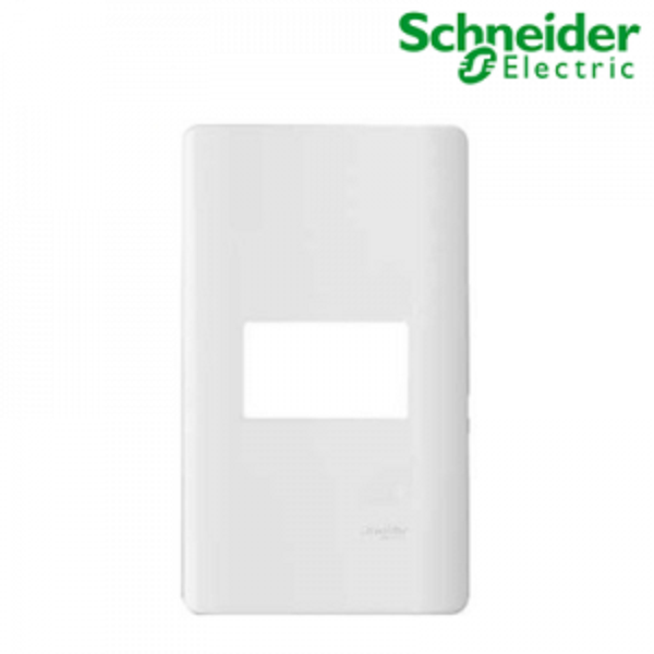Mặt 1 thiết bị Schneider Zencelo A A8401S_WE_G19 (Màu trắng) - Thanh lý mới 100%
