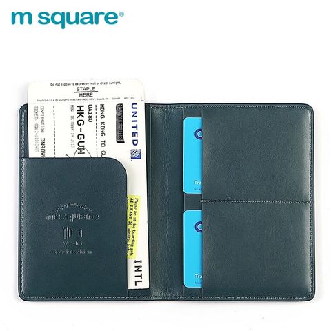 Bao da đựng passport chống nước Msquare Elegant