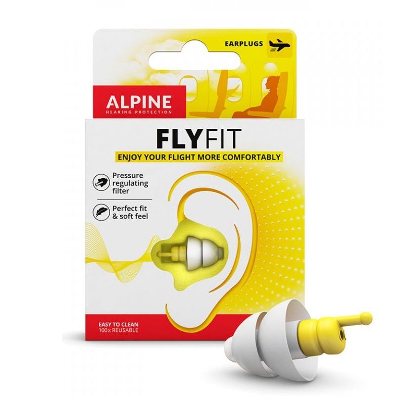 Nút bịt tai đi máy bay chống ù tai Alpine Flyfit Hà Lan