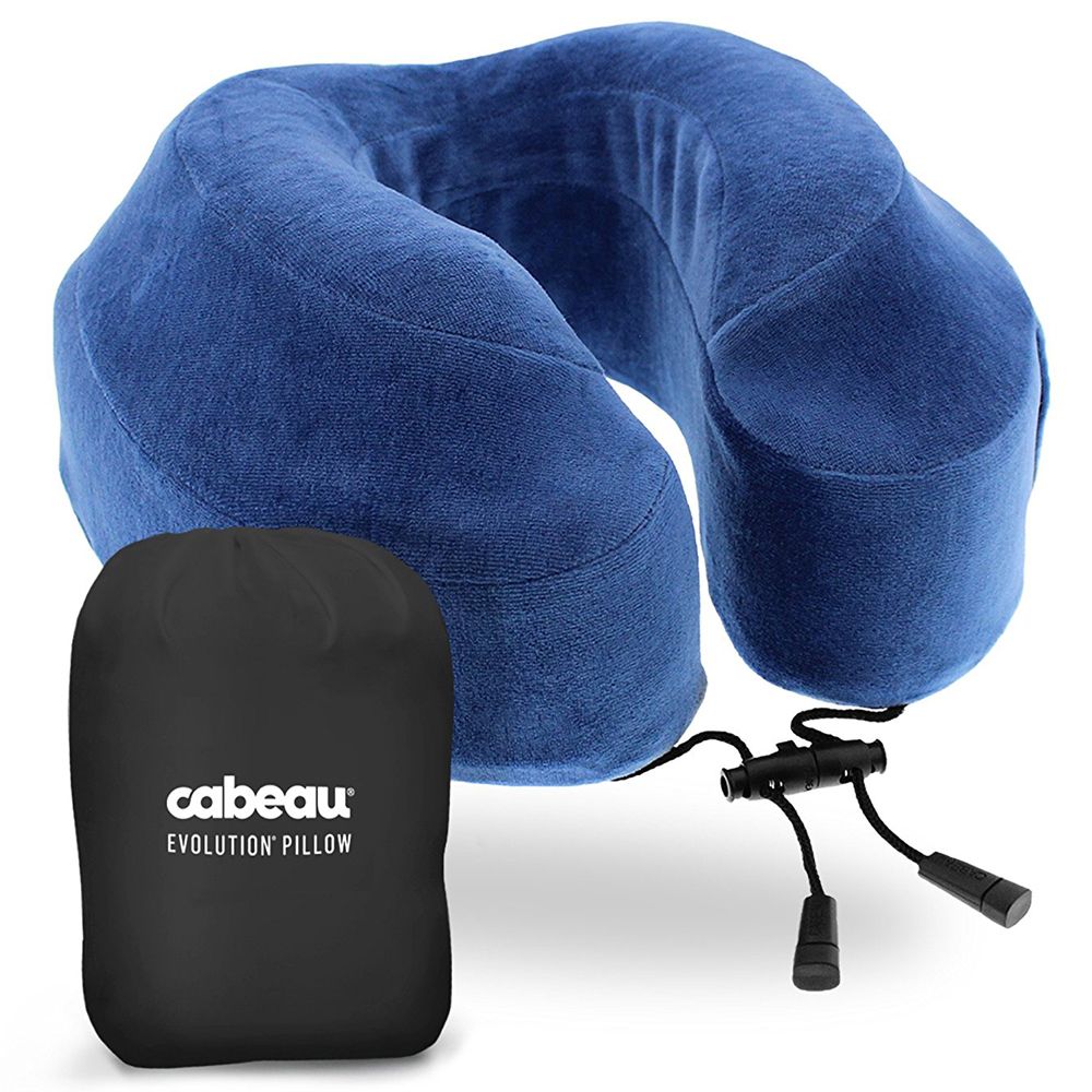 Gối kê cổ đi máy bay  Cabeau Evolution Travel Pillow xanh than