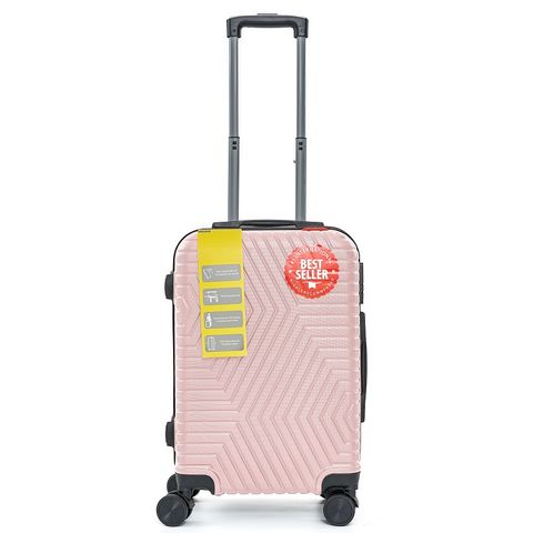 Vali du lịch màu hồng pastel Go&Fly GF105 size 20' 24'