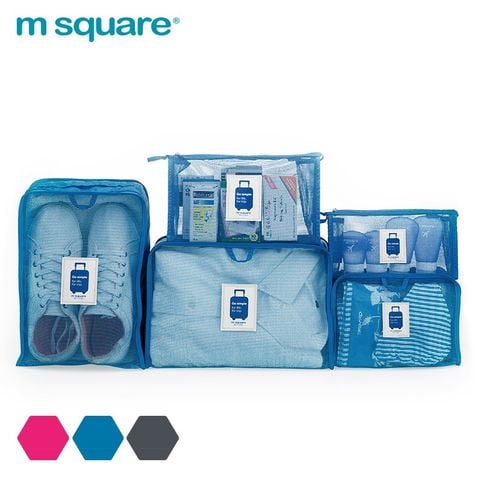 Set 5 túi lưới du lịch Msquare Lanscape