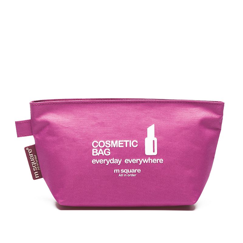 Túi đựng mỹ phẩm mini Cosmetic Bag Msquare Hồng