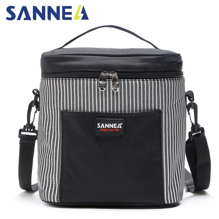 Túi đựng thực phẩm giữ nhiệt Sannea CL1400-2 size M Đen