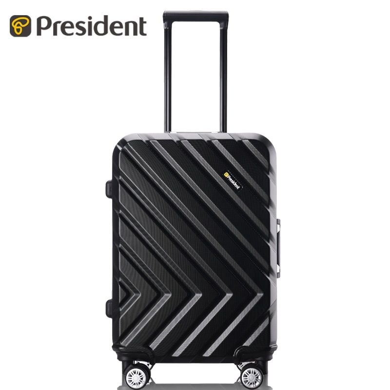 Vali khung nhôm size 20 President Nhật Bản A88 Đen