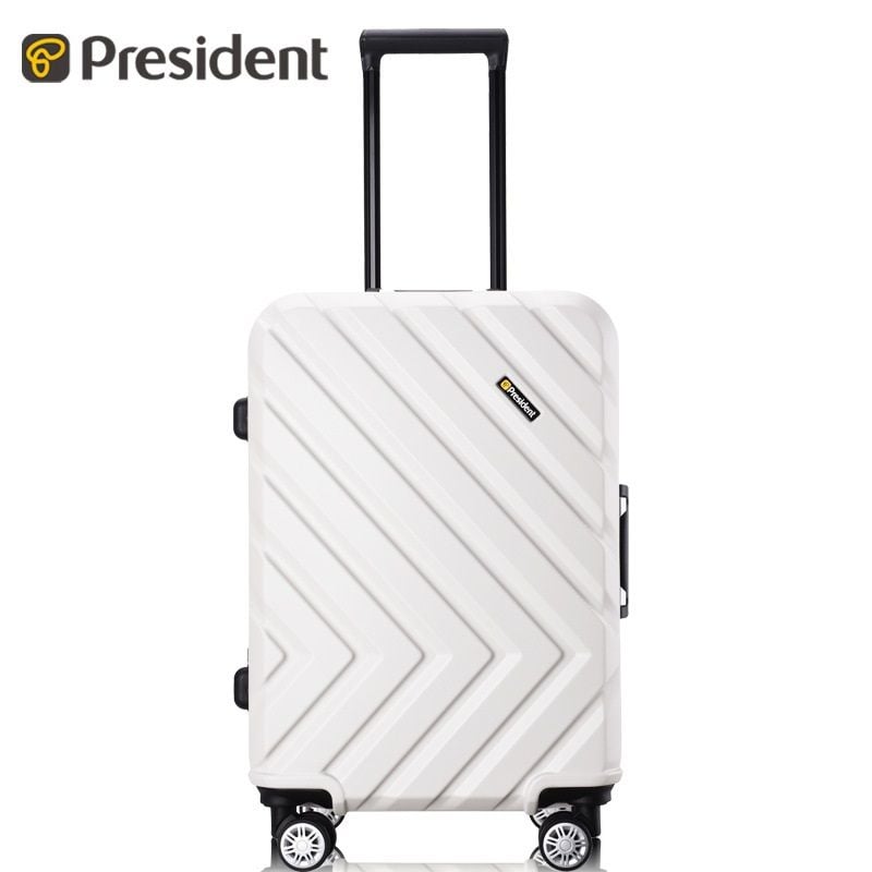 Vali khung nhôm size 20 President Nhật Bản A88 Trắng