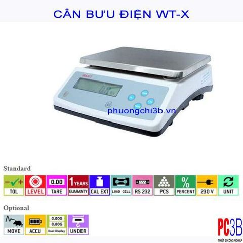 Cân kỹ thuật WT-X | Cân bưu điện WT-X | Cân chuyển phát nhanh WT-X