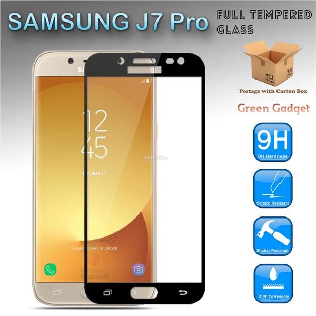 Kính CL Samsung J7 Pro FULL Màn,KEO VIỀN