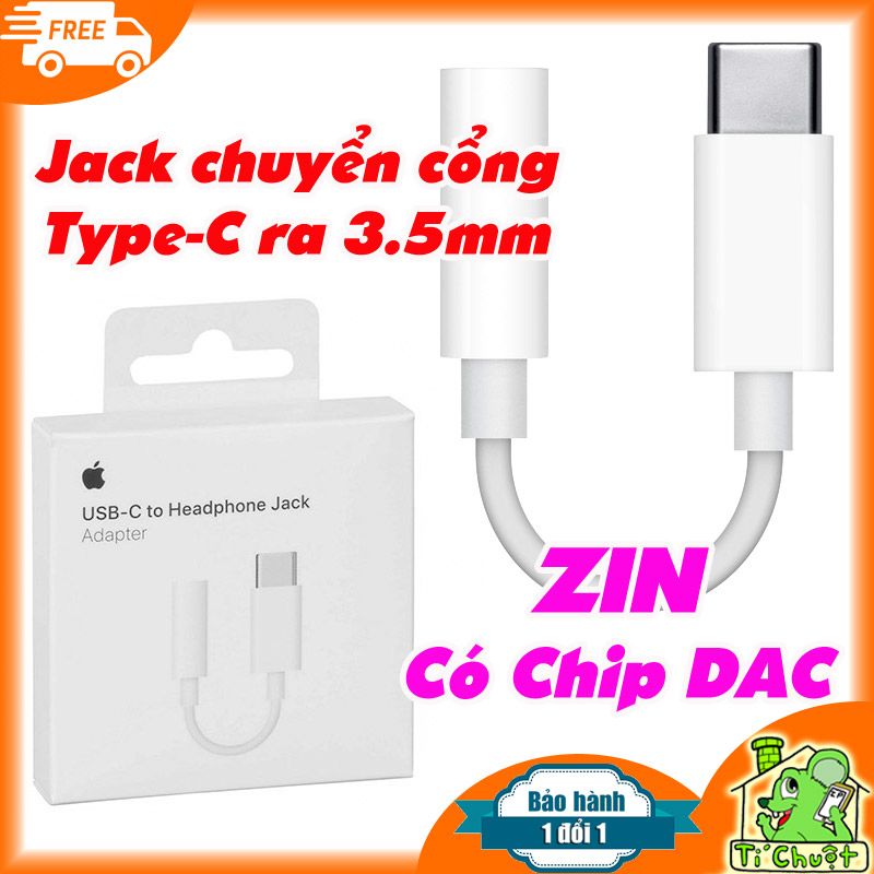 Jack chuyển Type-C ra cổng Tai Nghe 3.5mm cho iPad Pro- Air 4/5- Mini 6/7