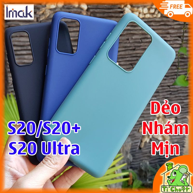 Ốp lưng Samsung S20 S20 Plus S20 Ultra iMak Dẻo Màu Nhám