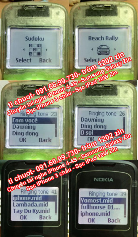 wWw.TiChuot.Com - Nokia 1202 ZIN Cty chuông iPhone tem Petro like new- Cách phân biệt máy ZIN & FAKE - 4