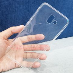 Ốp lưng Samsung J6 Plus Dada Dẻo trong suốt