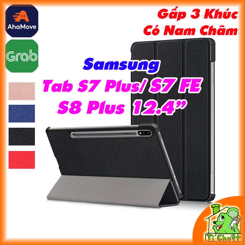 Bao da Samsung Tab S7 Plus/ S7 FE/ S8 Plus 12.4