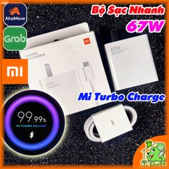 Bộ Sạc Nhanh Xiaomi 67W Mi Turbo Charge FULLBOX ZIN Chính Hãng