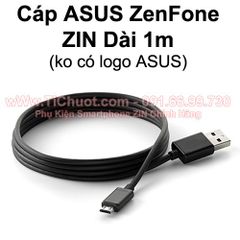 Cáp ASUS ZenFone (model mới không logo ASUS) ZIN Chính Hãng dài 1m