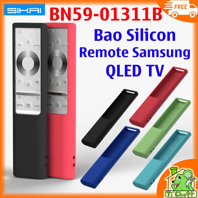 Ốp Dẻo Silicon Bọc One Remote Samsung Smart TV loại Remote mỏng phẳng có dãy nút NetFlix