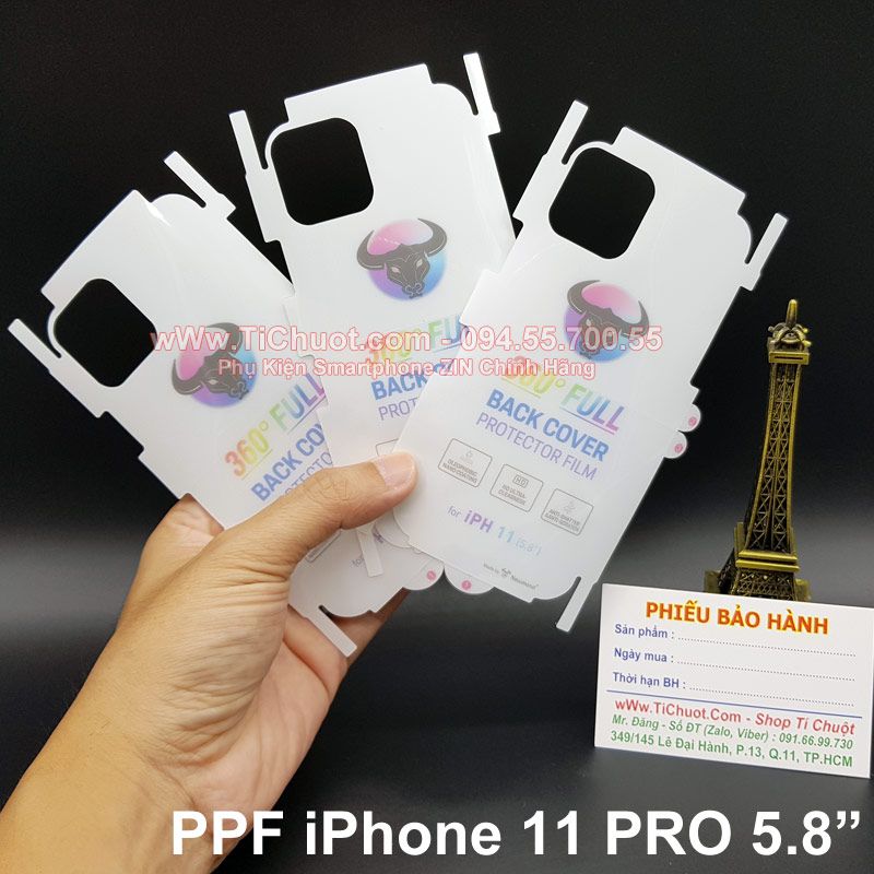 Dán PPF iPhone 11 PRO 5.8