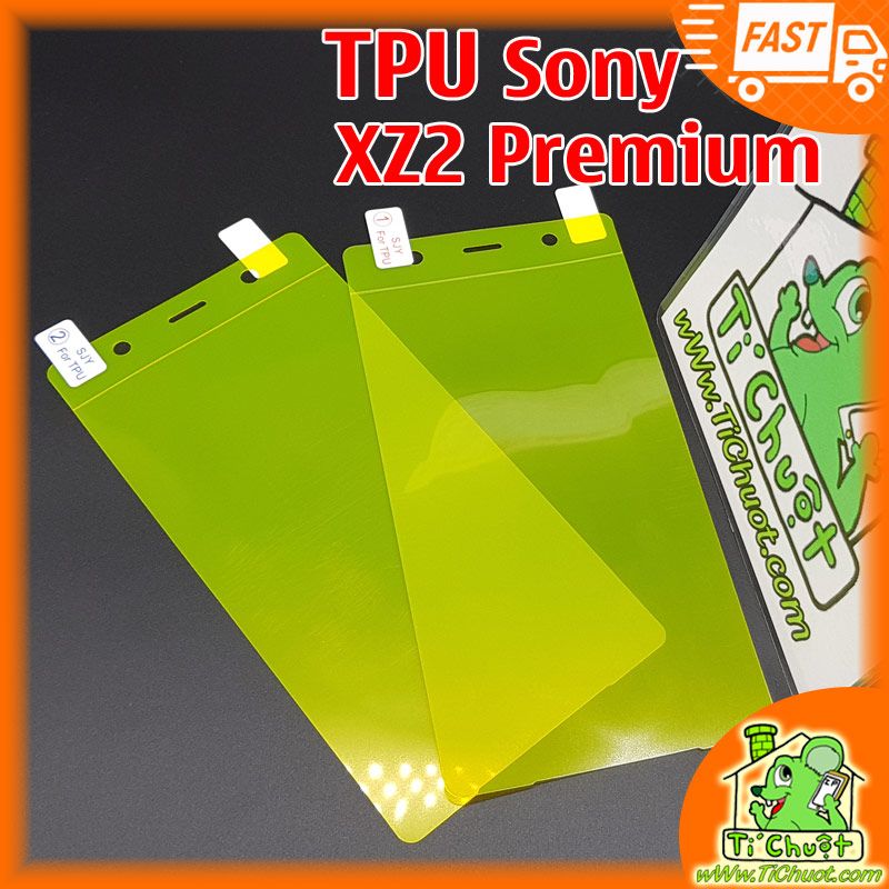 Dán TPU Sony XZ2 Premium Cường Lực Dẻo Trong Suốt Mặt Trước