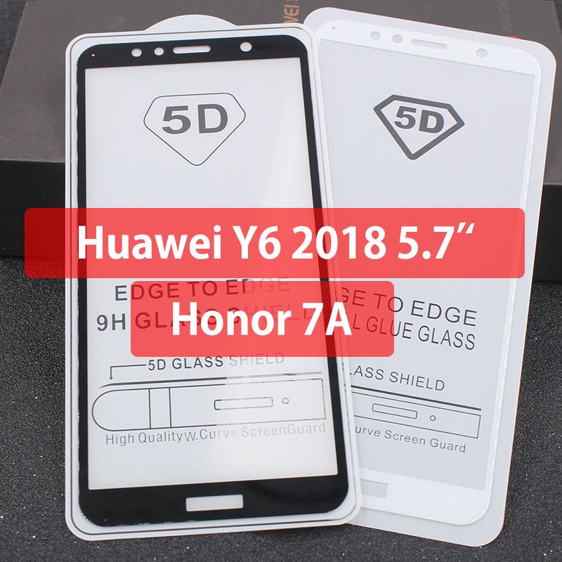 Kính CL Huawei Y6 Prime 2018/ Honor 7A FULL Màn,FULL KEO Silicon