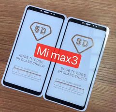 Kính CL Xiaomi MI MAX 3 FULL màn,FULL KEO Silicon