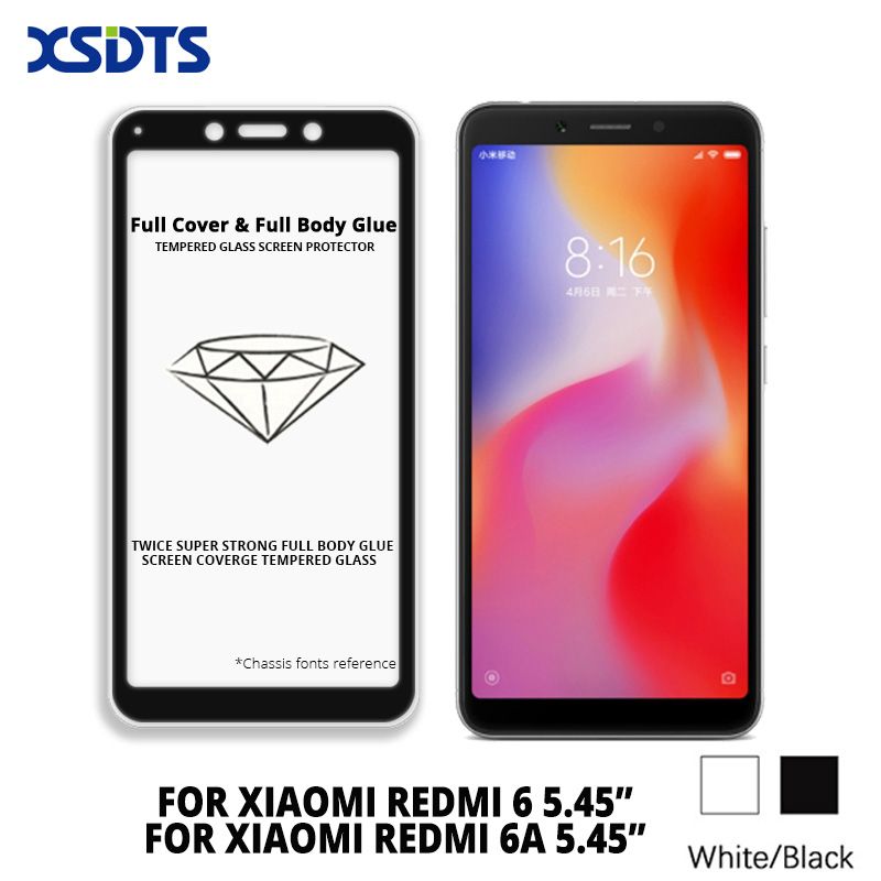 Kính CL Xiaomi Redmi 6/6A FULL màn,FULL KEO Silicon