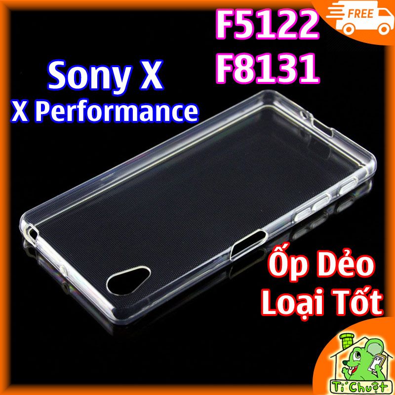 Ốp lưng Sony X X Performance Silicon Loại Tốt Dẻo Trong Suốt