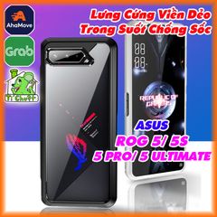 Ốp Lưng ASUS ROG 5/ 5s/ 5 PRO/ 5 Ultimate Lưng Cứng Viền Dẻo Trong Suốt Chống Sốc