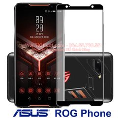 Kính CL Asus ROG Phone 1 ZS600KL FULL Màn, FULL KEO Silicon