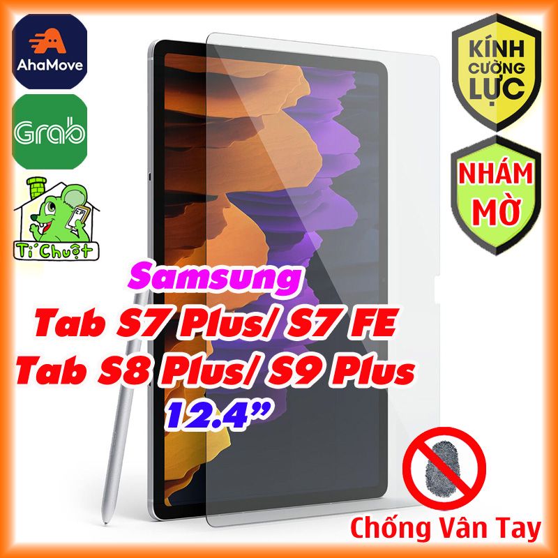 Kính CL MTB Samsung Tab S9 FE PLUS/ S9 Plus/ S8 Plus/ S7 Plus/ S7 FE 12.4