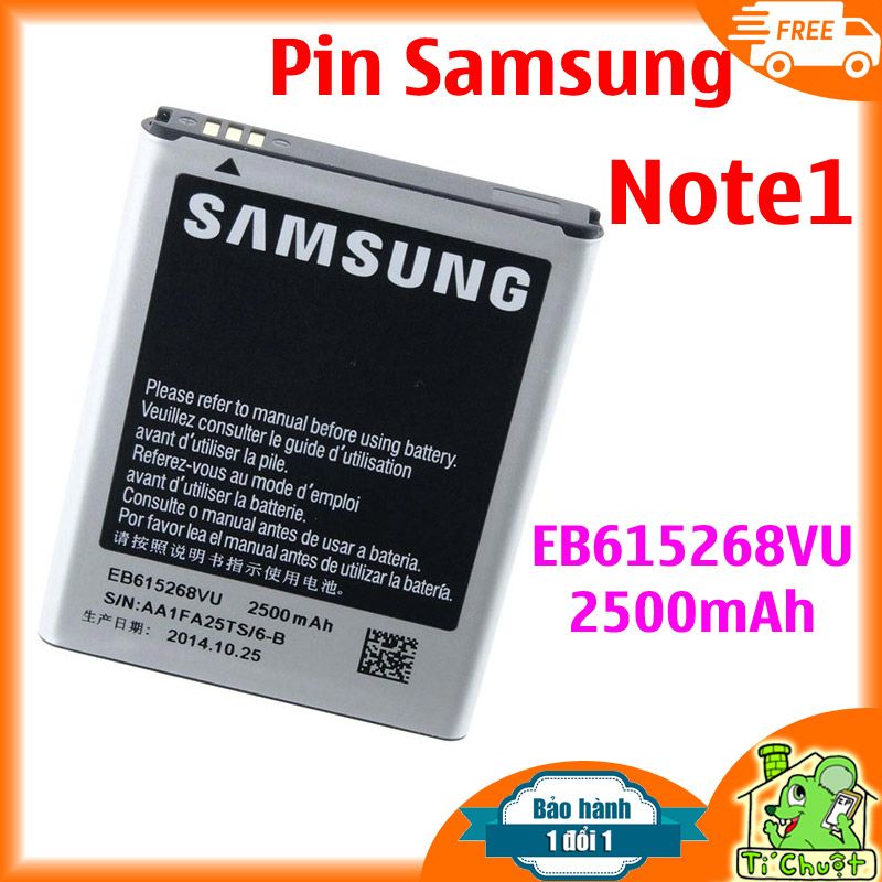 Pin Samsung EB615268VU 2500 mAh Galaxy Note 1 - Linh Kiện Loại 1