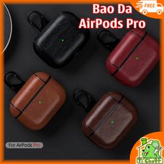 Bao da PU Airpods PRO có móc khóa