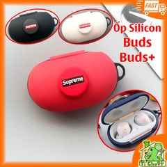 Bao Ốp Galaxy Buds Buds+ Silicon Dẻo logo SUPREME có móc khóa