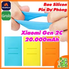 Bao Silicon Bọc Bảo Vệ Cho Pin DP Xiaomi 20.000mAh Gen 2C QC3.0 Chính Hãng