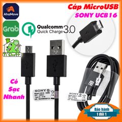 Cáp Micro USB Sony UCB16 Sạc Nhanh ZIN Chính Hãng dài 1m