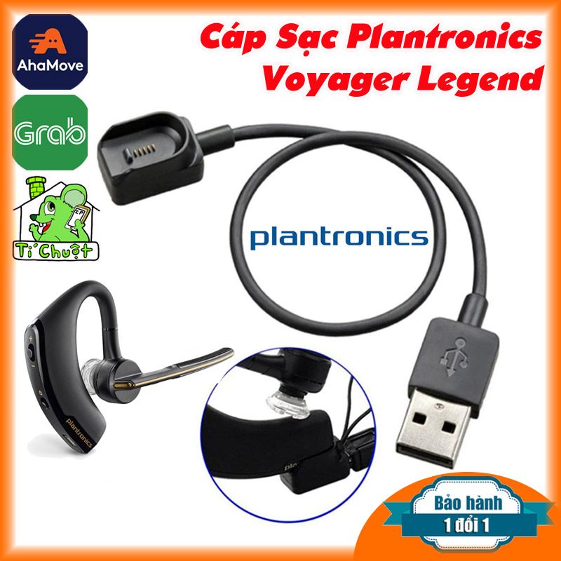 Cáp sạc nam châm tai Bluetooth Plantronics Voyager Legend