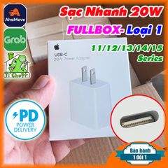 Sạc Nhanh 20W PD A2305 Type-C iPhone iPad Loại 1 FULLBOX