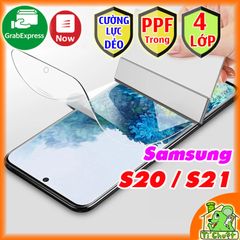 Dán CL Dẻo PPF Samsung S20/ S21 Mặt Trước Trong Suốt