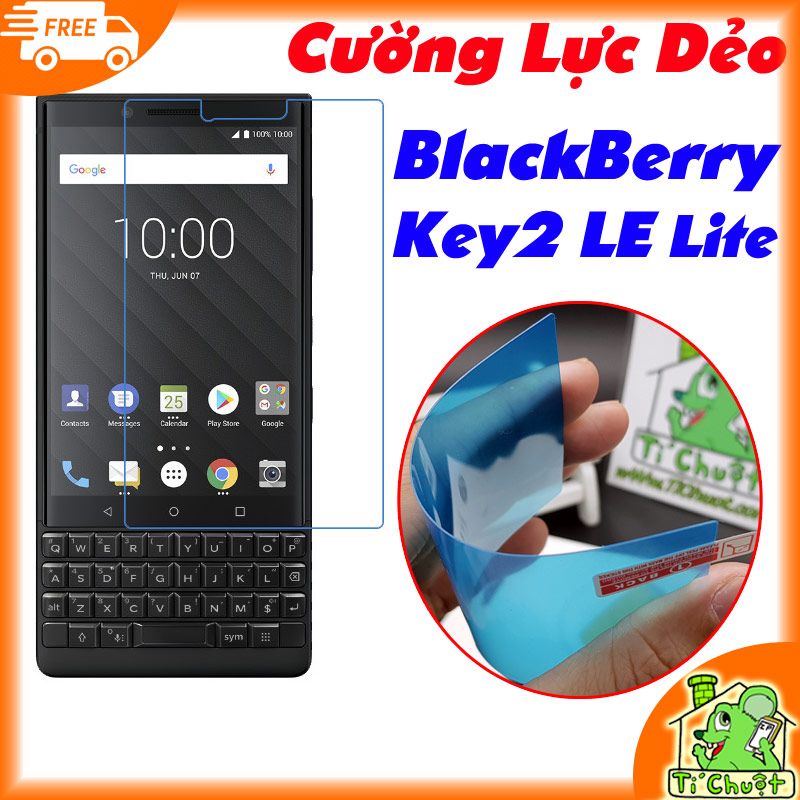 Dán TPU BlackBerry Key2 LE Lite Cường Lực Dẻo Nhám/ Trong Suốt