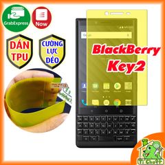 Dán TPU BlackBerry Key2 Cường Lực Dẻo Trong Suốt Mặt Trước