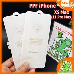 Dán Dẻo PPF iPhone Xs MAX/ 11 Pro Max Mặt Trước