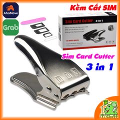 Kềm Bấm Cắt SIM 3 in 1- SIM Cutter Có Trợ Lực Siêu Nhẹ & Bền