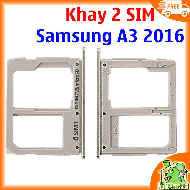 Khay sim Samsung A3 2016 A310 ZIN Chính hãng