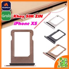 Khay sim iPhone XS ZIN có Ron Chống Nước