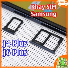 Khay sim Samsung J4 Plus/ J6 Plus ZIN Chính Hãng