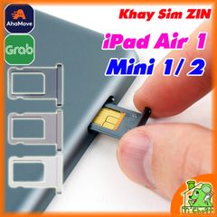 Khay SIM iPad Air/ Mini 1/ Mini 2 ZIN Bằng Thép