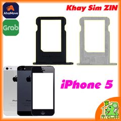 Khay SIM iPhone 5 ZIN Bằng Thép