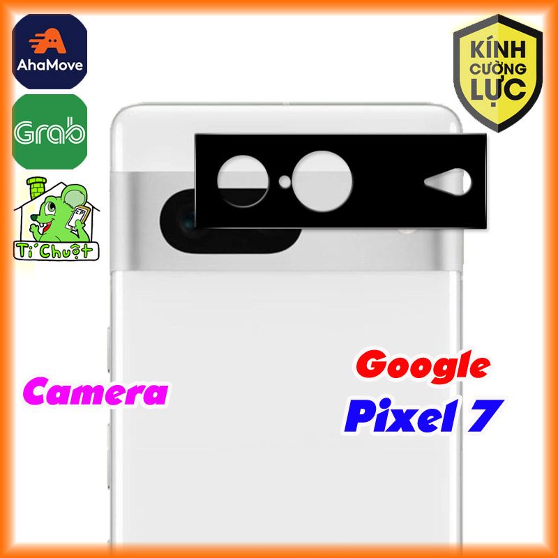 Kính CL Camera 3D Google Pixel 7 Cường Lực Nền Đen Chống Lóa