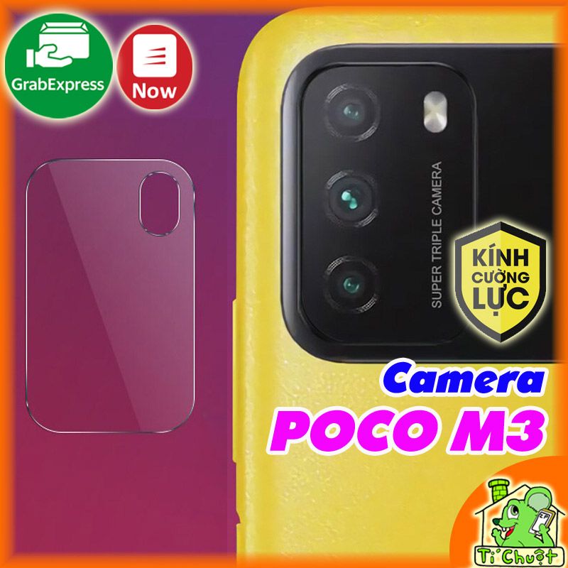 Kính CL chống trầy Camera Xiaomi Poco M3