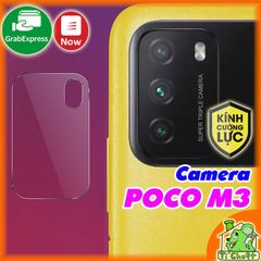 Kính CL chống trầy Camera Xiaomi Poco M3